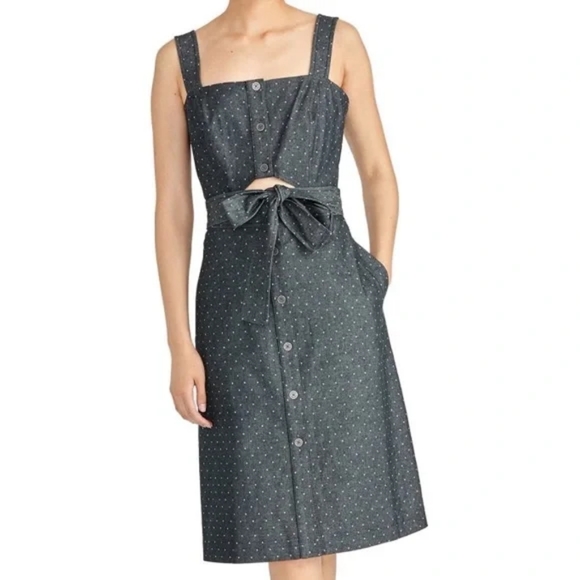 NWT, Rachel Roy Athena Button Front Dress - Picture 3 of 16